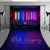 Lofaris Dark Room Lightsabers Science Fiction Sweep Backdrop